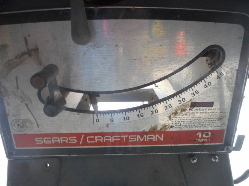 Craftsman Table Saw
