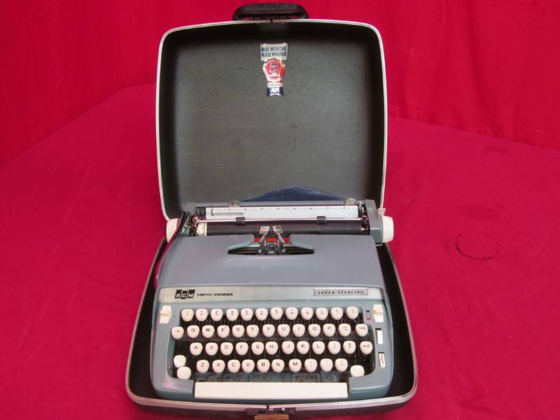 Smith Corona super sterling typewriter