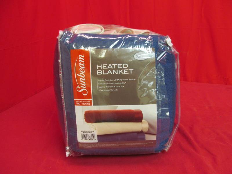 Sunbeam heated blanket