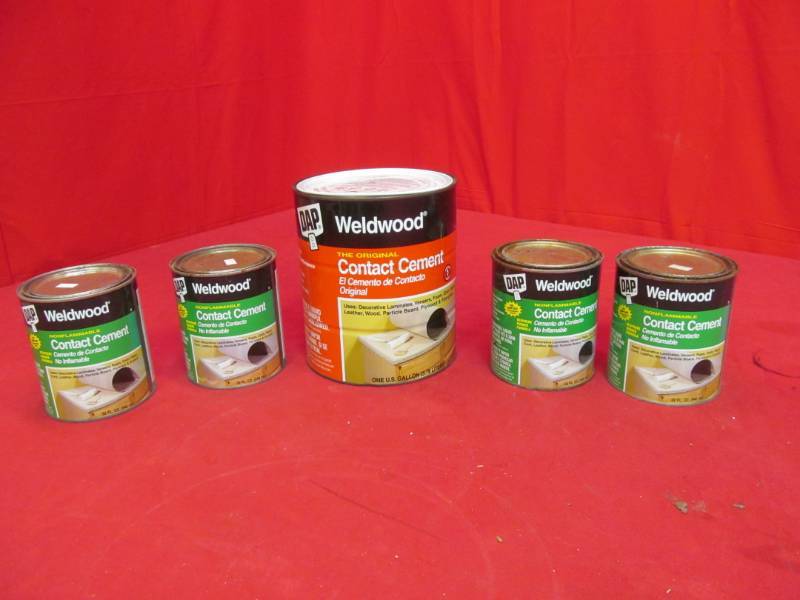 Weld wood contact cement