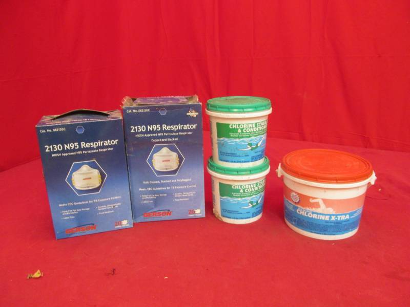 Chlorine, masks