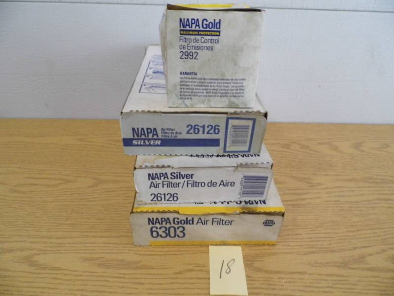 NAPA Assorted Filters