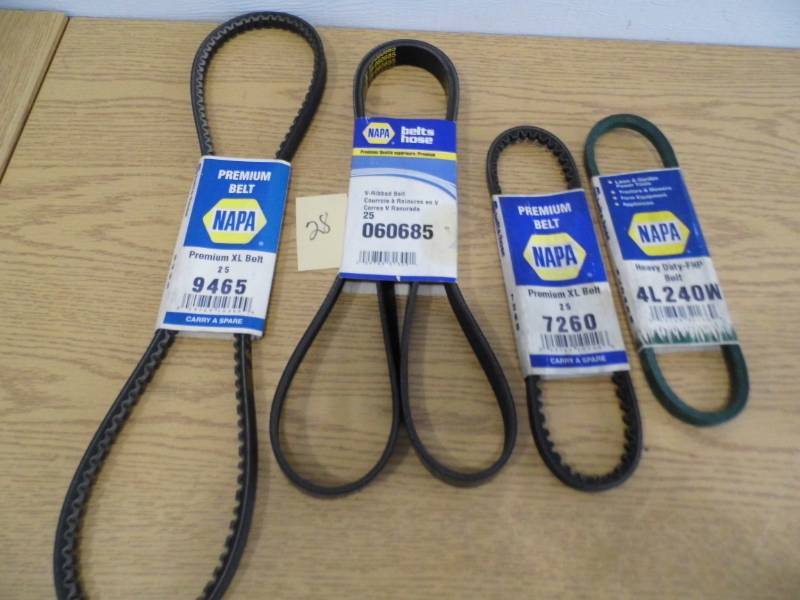 NAPA Assorted Belts