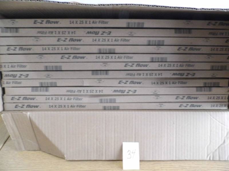Lot of 11 Air Filters