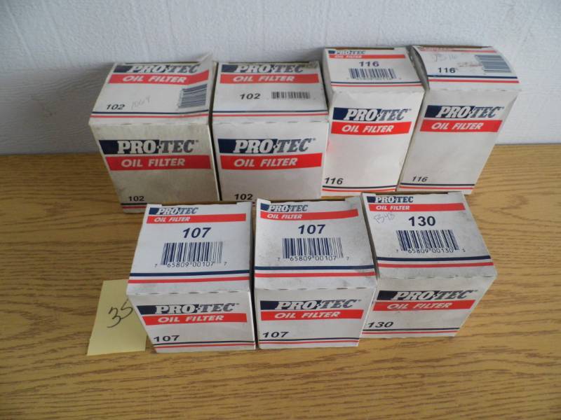 Assorted Oil Filters
