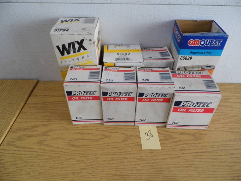 Assorted Oil Filters