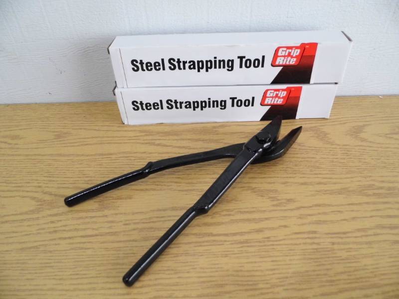 Lot of 2 Grip Rite Steel Strapping Tools