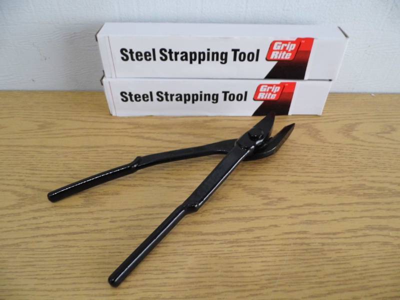 Lot of 2 Grip Rite Steel Strapping Tools