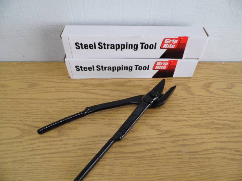 Lot of 2 Grip Rite Steel Strapping Tools