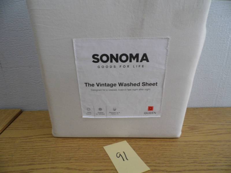 New Sonoma Vintage Washed Sheet Set
