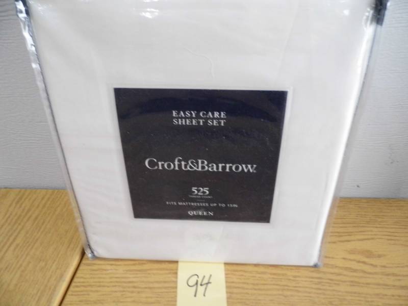 New Croft & Barrow Sheet Set