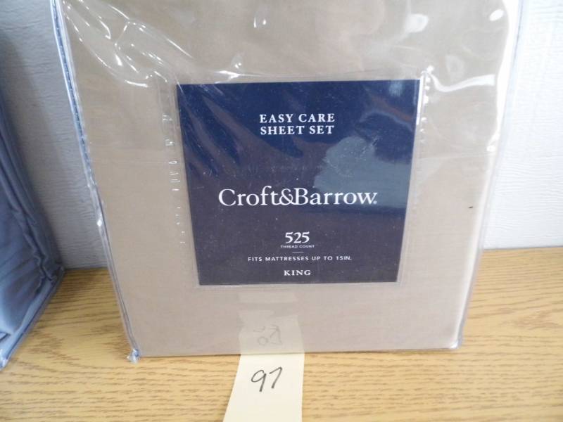 New Croft & Barrow Sheet Set