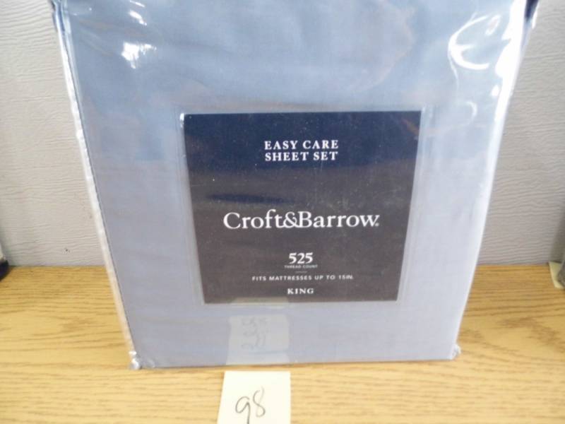 New Croft & Barrow Sheet Set