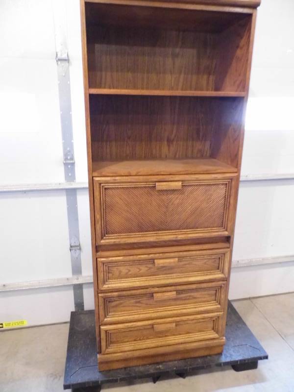 Bookcase  Desk