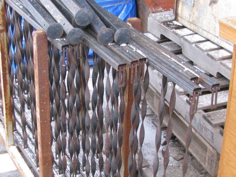 Black Metal Railing