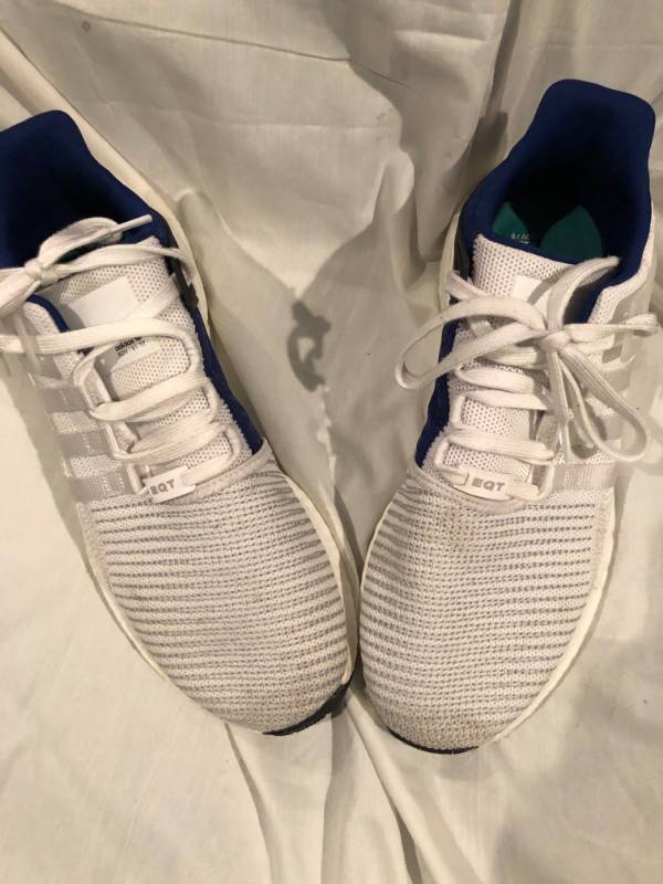 Adidas EQT Mens 12, WhiteBlueBlack