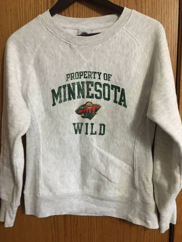 mn wild jersey sweatshirt