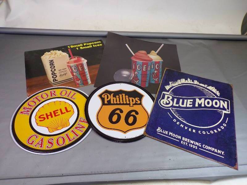 lot 29 image: Collection of Signs