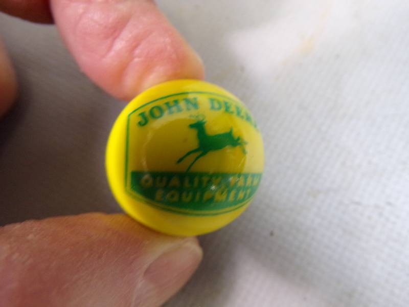 lot 83 image: John Deere Farm Equipment Marbles