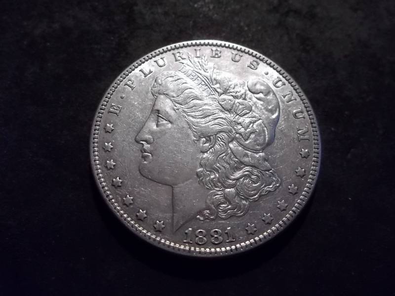1881 Morgan Silver Dollar