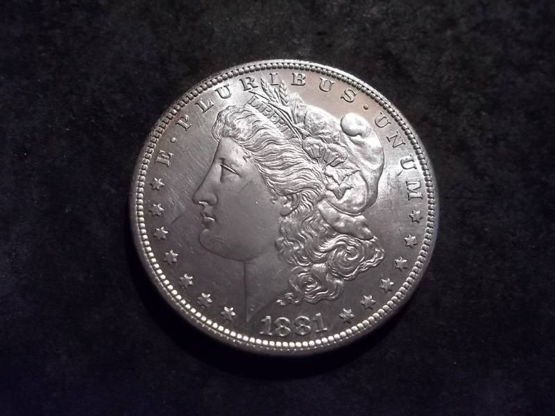 1881 S Morgan Silver Dollar