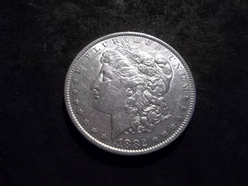 1882 O Morgan Silver Dollar