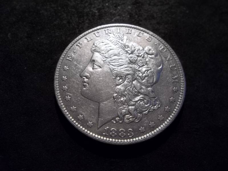1883 O Morgan Silver Dollar