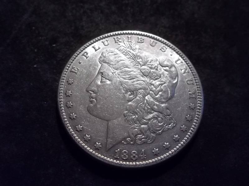 1884 Morgan Silver Dollar