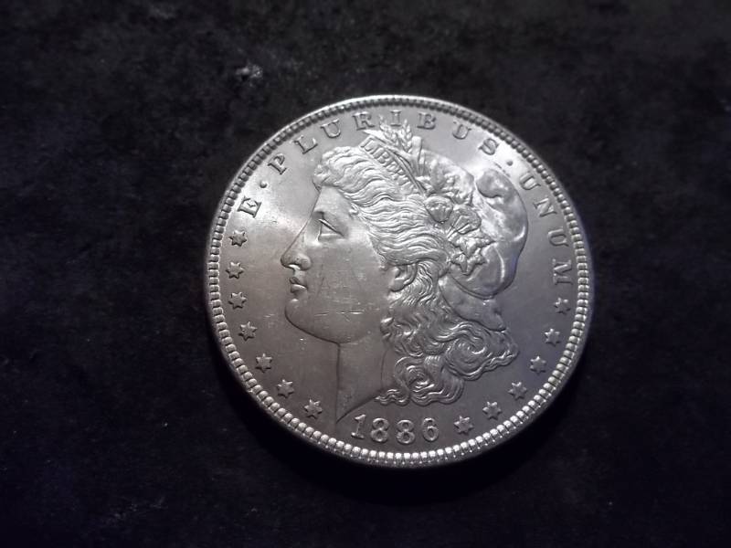 1886 Morgan Silver Dollar