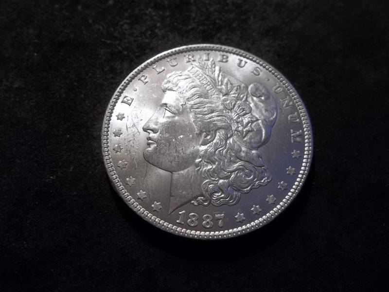 1887  Morgan Silver Dollar