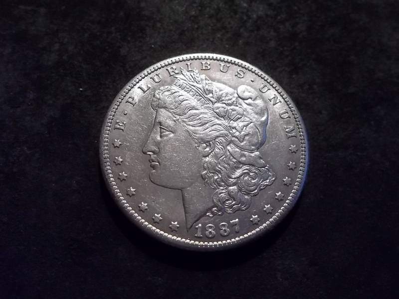 1887 S Morgan Silver Dollar