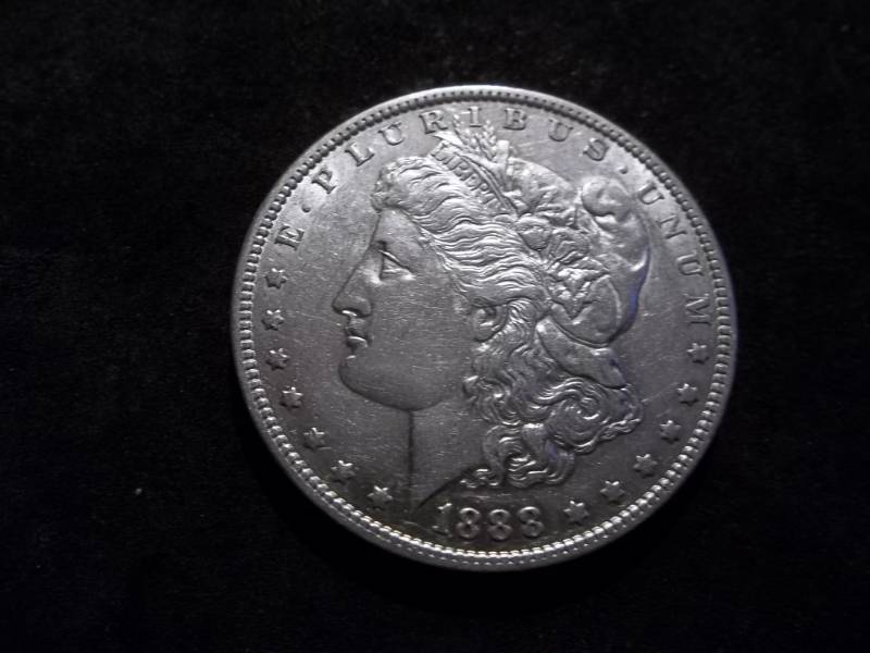 1888 O Morgan Silver Dollar