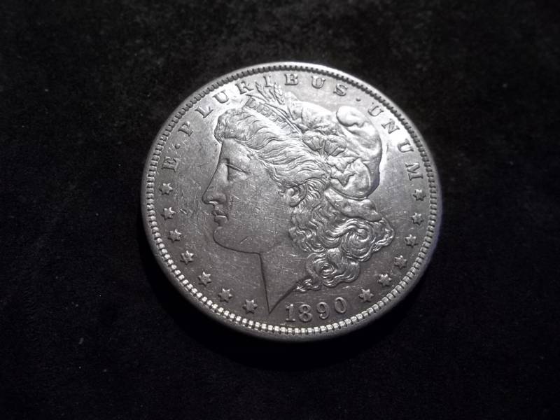 1890 S  Morgan Silver Dollar