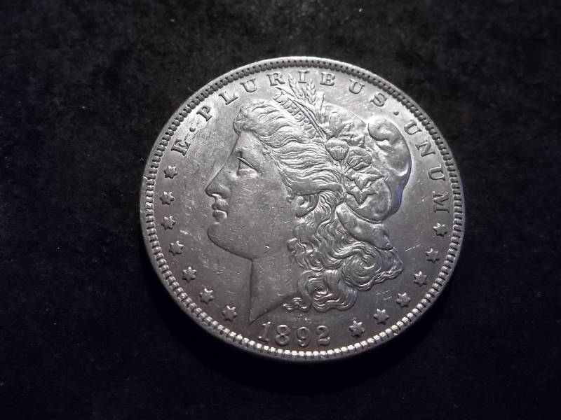 1892 Morgan Silver Dollar