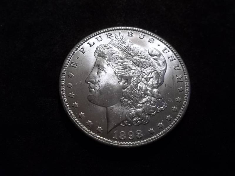 1898 O Morgan Silver Dollar