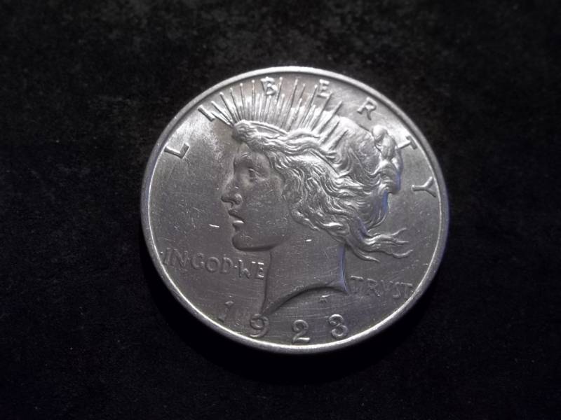 1923 D Peace Silver Dollar