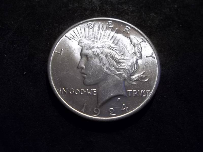 1924 Peace Silver Dollar
