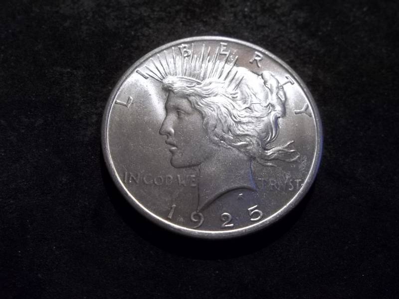 1925 Peace Silver Dollar