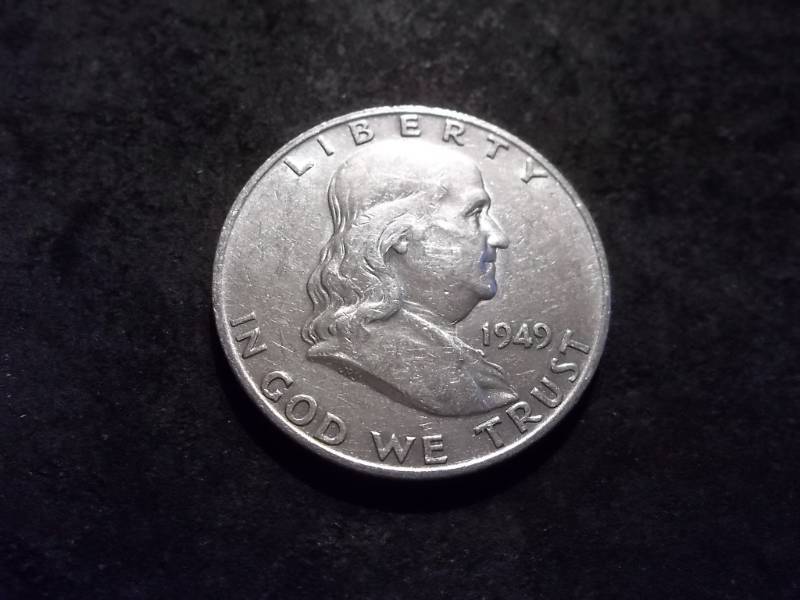 1949 D Franklin Half Dollar
