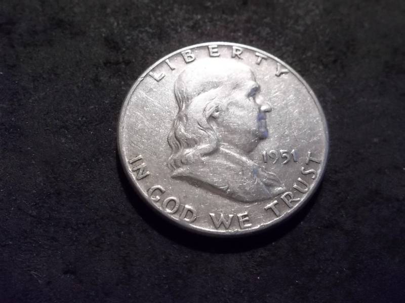 1951 Franklin Half Dollar