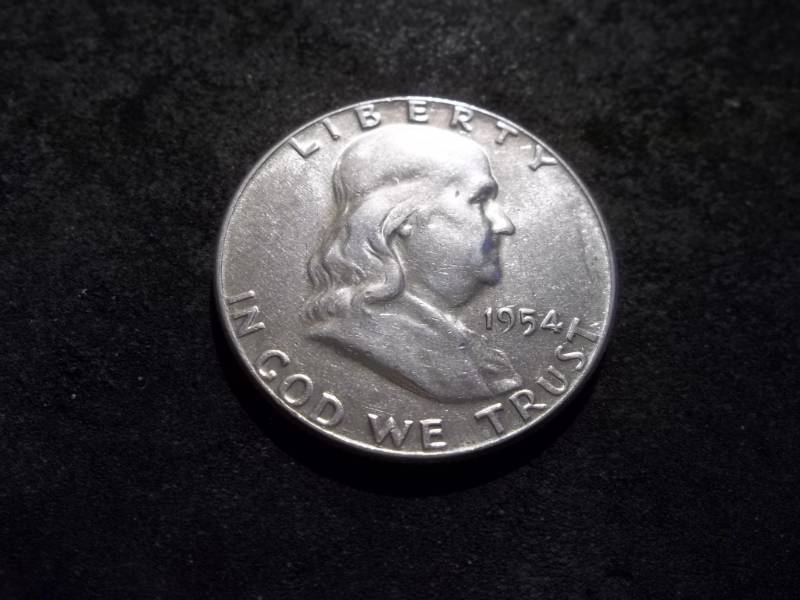 1954 Franklin Half Dollar