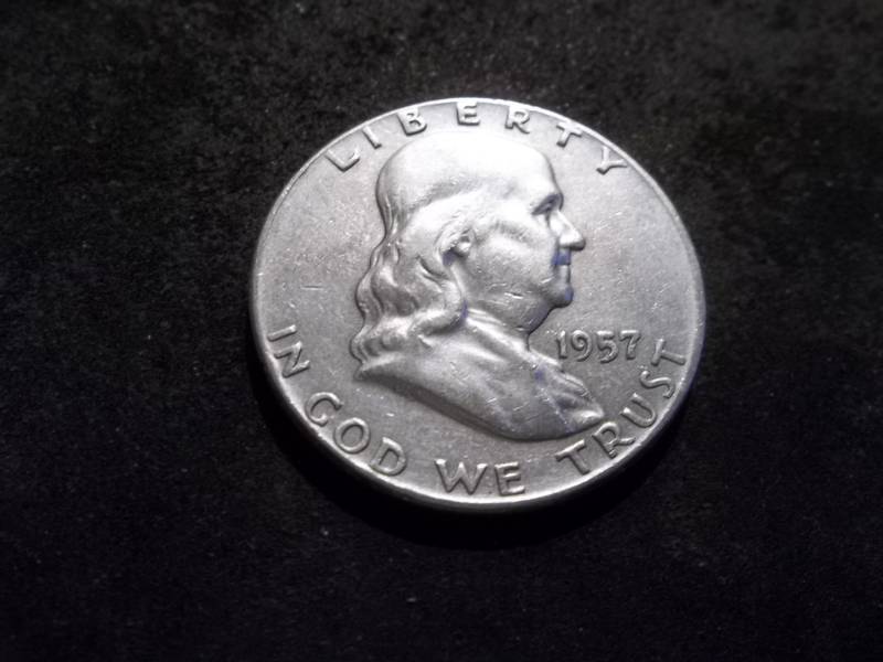 1957 Franklin Half Dollar