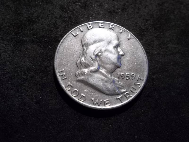 1959 Franklin Half Dollar