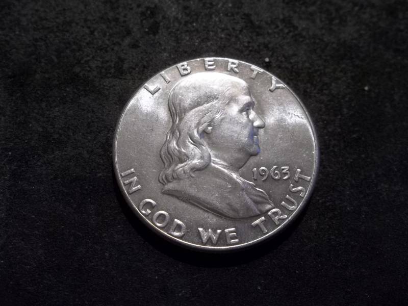 1963 Franklin Half Dollar