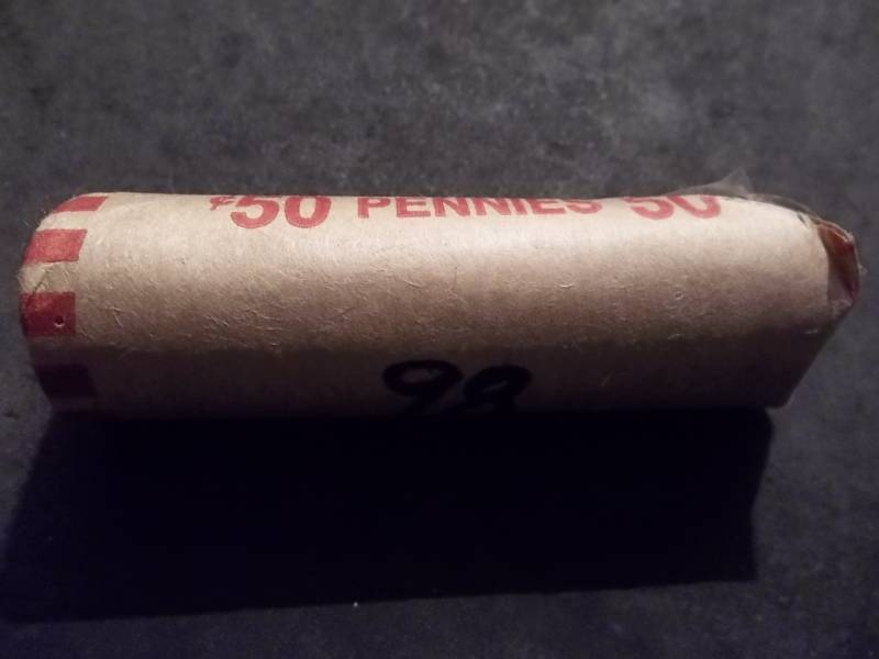 Full Roll Of  Indian Head Cents Dates From 1860, 1870s, 1880s, 1890s, 1900s.
