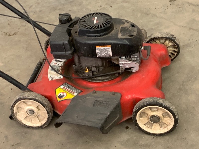 lot 12 image: MTD Yard-Machines 21 Push Mower