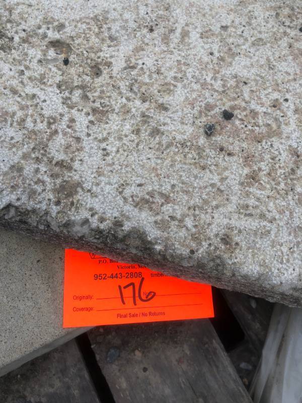 1- Biesanz Pillar cap (2� thick)...