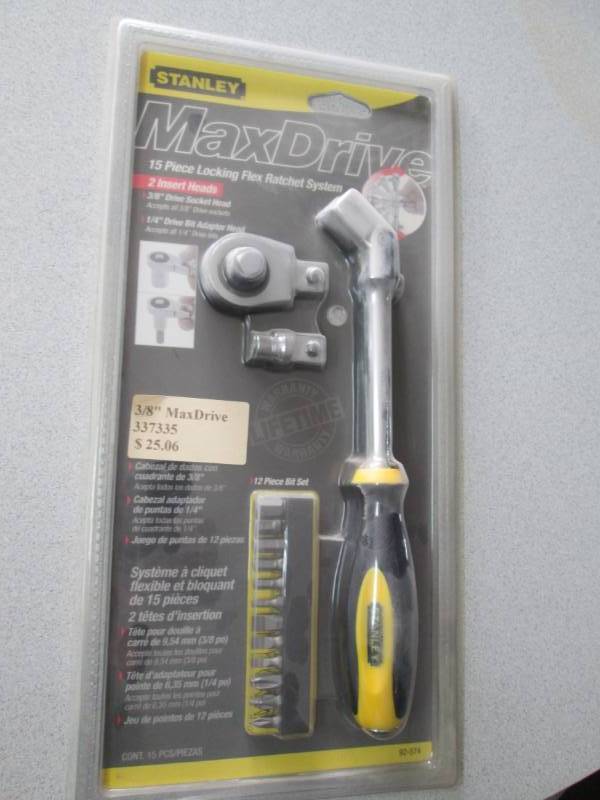 Stanley Max Drive flex rachet...
