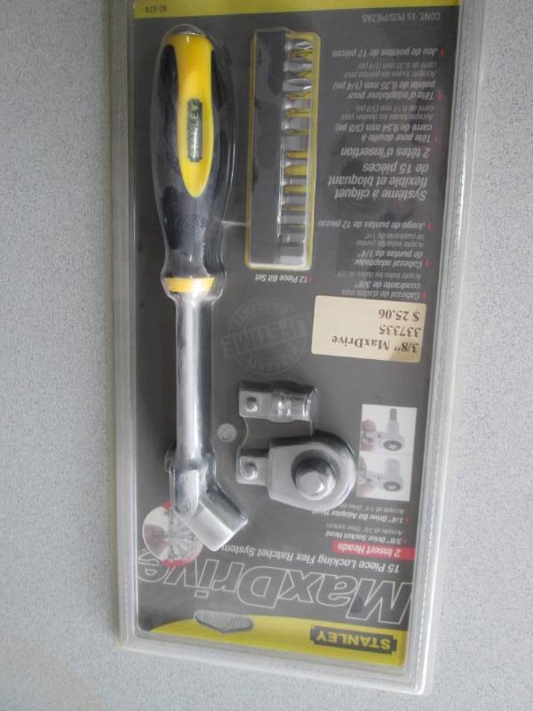 Stanley Max Drive flex rachet...