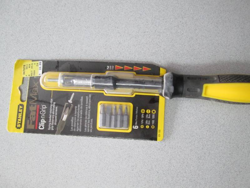 Stanley fat max click n grip screwd...